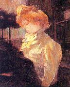  Henri  Toulouse-Lautrec The Milliner oil